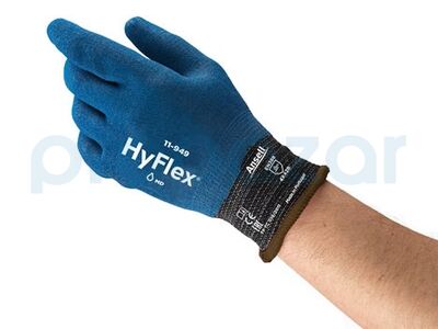 Ansell Hyflex 11-949 Aşınma Kesilme Dirençli Yağ Tutmaz Eldiven - 1
