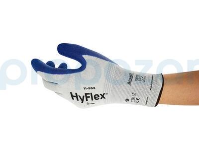 Ansell HyFlex 11-953 Aşınma Dirençli Yağ Tutmaz Nitril Eldiven - 1