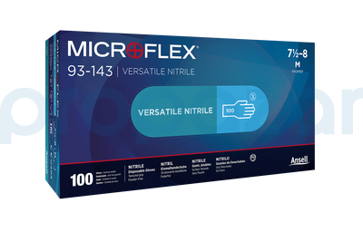 Ansell MICROFLEX 93-143 Kimyasal Dirençli Nitril Eldiven