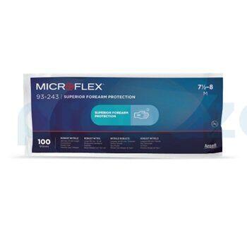 Ansell Microflex Mavi Nitril 93-243 Gıda Uyumlu Pudrasız Kimyasal Dirençli Eldiven - 2