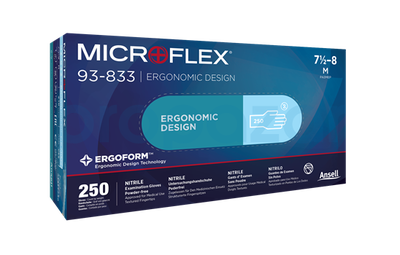 Ansell Microflex 93-833 Kopma Yırtılma Kimyasal Dirençli Eldiven - 3