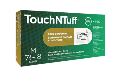 Ansell TouchNTuff 69-210 Kimyasal Korumalı Lateks İş Eldiveni - 3