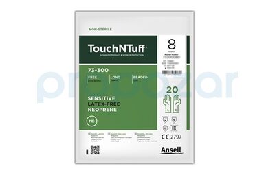 Ansell TouchNTuff 73-300 Kimyasal Sıçrama Dirençli Eldiven - 3