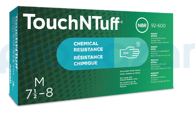 Ansell TouchNTuff 92-600 Kimyasal Dirençli Nitril İş Eldiveni - 2