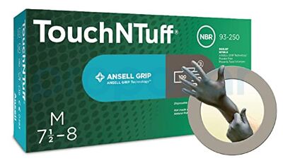 Ansell TouchNTuff 93-250 Kimyasal Dirençli Nitril Eldiven - 2