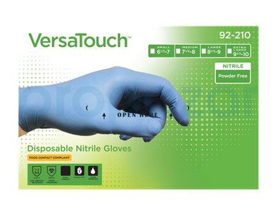 Ansell VersaTouch 92-210 Gıda Uyumlu İnce ve Hafif Nitril Eldiven - 3