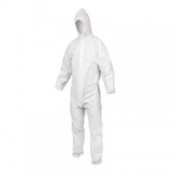 Ar-An C1 Tek Kullanımlık Beyaz Tulum - AR-AN İSG Malzemeleri