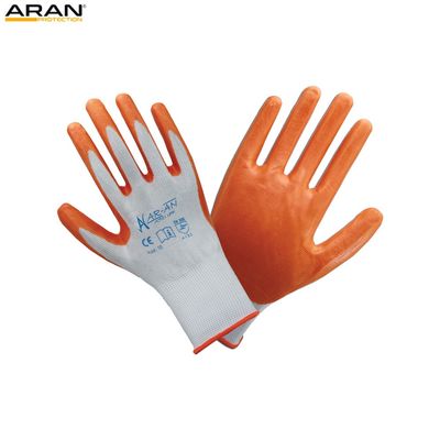 Aran Safety E10 Ecowork Mekanik Korumalı Nitril Eldiven - 1