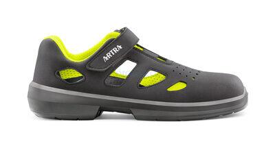 Artra ARIO 801 618060 S1 Siyah Yeşil Detaylı Sandalet - 1