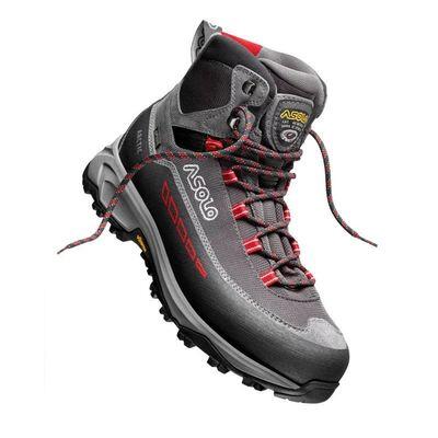 Asolo Arctic Gore Tex Erkek Dağcılık Botu Fume/Kırmızı - 4