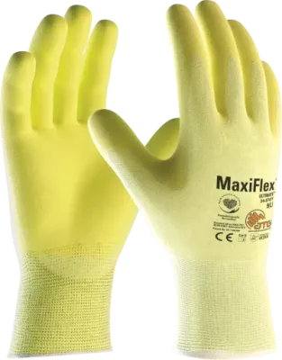 ATG MaxiFlex 42-874FY KW Palm Coated Ultimate Avuç İçi Nitril Kaplama Eldiven - 1
