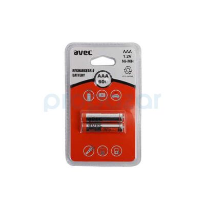 Avec 600 Mah İnce Pil 2'li - 5