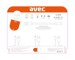 AVEC AV-187 Micro USB Kablo - 3