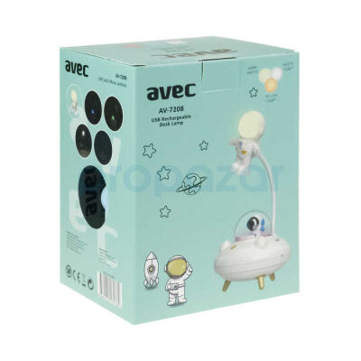 AVEC AV-7208 USB ŞARJLI MASA LAMBASI - 3