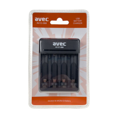 AVEC AV-C1-06B 4LÜ USB ŞARJ CİHAZI - 3