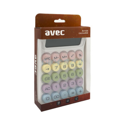 AVEC AV-H106 HESAP MAKİNESİ - 6