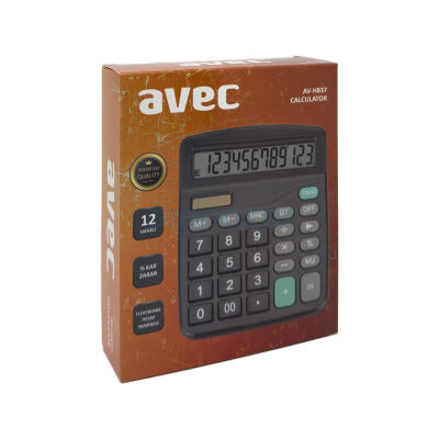 AVEC AV-H837 HESAP MAKİNESİ - 3
