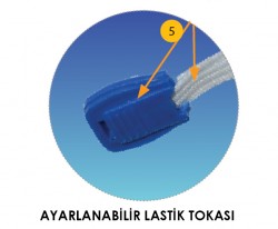 Awon 1101 FFP1 NR Ventilsiz Kalıplı Toz Maskesi 25li Paket - 5