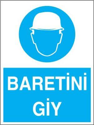 Baretini Giy Levhası - Tabelası - 1