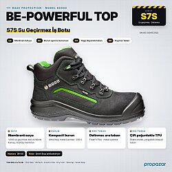 Base B0898S BE-POWERFUL TOP S7S CI Su Geçirmez İş Botu - Base İş Ayakkabısı Modelleri ve Fiyatları