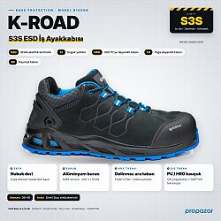 Base B1000B K-ROAD S3 HRO SRC Elektrikçi İş Ayakkabısı - Base İş Ayakkabısı Modelleri ve Fiyatları