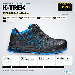 Base B1005B K-TREK S1P HRO SRC BOAlı Spor İş Ayakkabısı - Base İş Ayakkabısı Modelleri