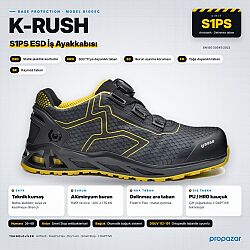 Base B1005C K-Rush S1P HRO SRC BOAlı İş Ayakkabısı - Base İş Ayakkabısı Modelleri ve Fiyatları