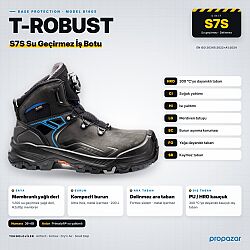 BASE B1605 T-ROBUST S7S HRO CI HI LG FO SR Waterproof BOAlı İş Botu - Base İş Ayakkabısı Modelleri ve Fiyatları