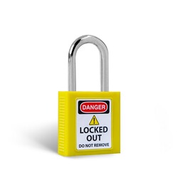BBU Eked Loto 38mm Çelik Çene Emniyet Asma Kilit - SL 38SS - BBU Safety İş Güvenliği Ürünleri