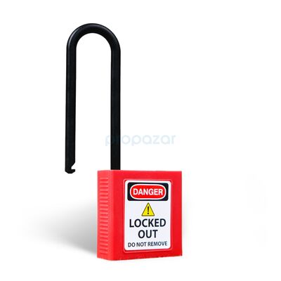 BBU Eked Loto 74mm İzole Plastik Çene Emniyet Asma Kilit - SL 74PS