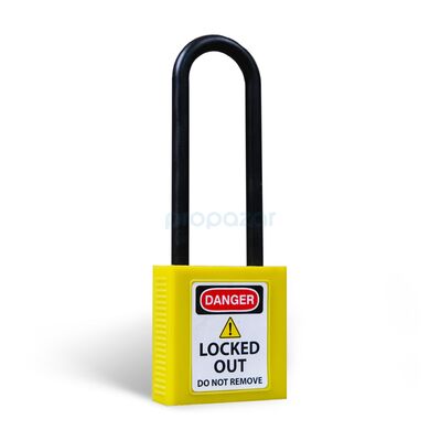 BBU Eked Loto 74mm İzole Plastik Çene Emniyet Asma Kilit - SL 74PS
