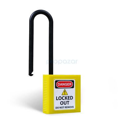 BBU Eked Loto 74mm İzole Plastik Çene Emniyet Asma Kilit - SL 74PS