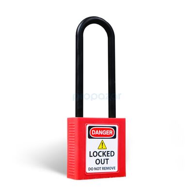 BBU Eked Loto 74mm İzole Plastik Çene Emniyet Asma Kilit - SL 74PS