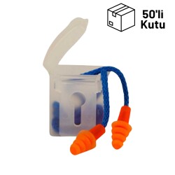 BBU EP 500 Quad Çam Tipi Kutulu Kulak Tıkacı 50'li Kutu - BBU Safety İş Güvenliği Ürünleri