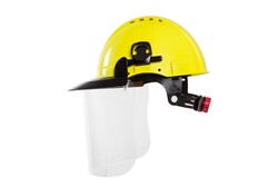 BBU® SAFETY FS 500 HELMET MOUNTABLE INDUSTRIAL SAFETY FACE SHIELD - 3