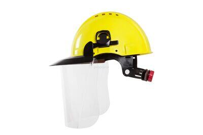 BBU® SAFETY FS 500 HELMET MOUNTABLE INDUSTRIAL SAFETY FACE SHIELD - 3