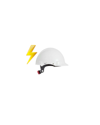 BBU Safety SP 6000 ABS Vida Çark Ayarlı Tekstil İçlikli Baret - 1