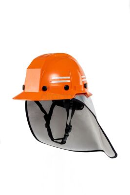 BBU Safety SC SP 7000F Vida Çark Ayarlı Tekstil İçlikli Reflektörü Ormancı Bareti - 4