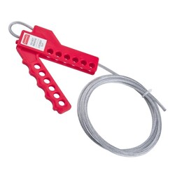 BBU Safety WL 02 Kablolu Kilit Çoklayıcı 4mm 3 Metre - BBU Safety İş Güvenliği Ürünleri