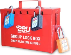 BBU SL GLB1 Metal Eked Loto Grup Kilitleme Kutusu - BBU Safety İş Güvenliği Ürünleri