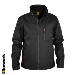 BeWork 330 Drycraft Premıum Su Geçirmez Mont Siyah - Bework İş Kıyafetleri