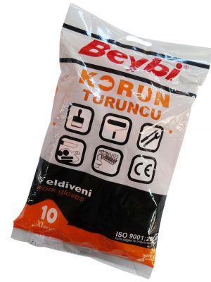 Beybi Korun Turuncu İş Eldiveni - 2