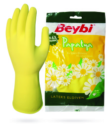 ​​​​​​​​​​​Beybi Papatya Lateks İş Eldiveni (Ev Tipi) - Beybi İş Eldivenleri