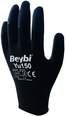 ​​​​​​​​​​Beybi YU150 Nylon Örgü Antistatik PU Montaj Eldiveni - 1