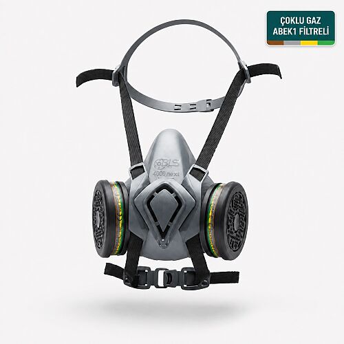 BLS 4000 Next R Çoklu Gaz Maskesi Seti – ABEK1 Filtreli - 1