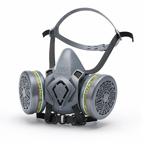 BLS 4000 Next R Kimyasal Gaz ve Toz Maskesi Seti – ABEK1P3 Filtreli - 2