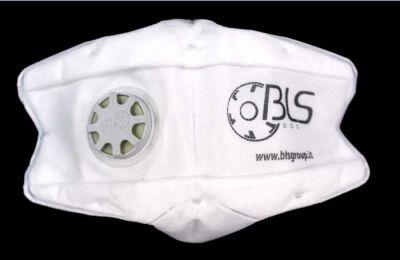 BLS 822 FFP1 NR D Ventilli Katlanabilir Toz Maskesi