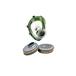 BLS Tam Yüz Maskesi + A2 Gaz Filtresi (Bayonet) Koruma Seti - Bls