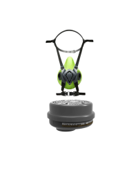 BLS Yarım Yüz Maskesi + A2P3 R Filtre Kombine Gaz ve Partikül Koruma Seti (Bayonet) - Bls