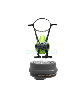 BLS Yarım Yüz Maskesi + A2P3 R Filtre Kombine Gaz ve Partikül Koruma Seti (Bayonet) - 1